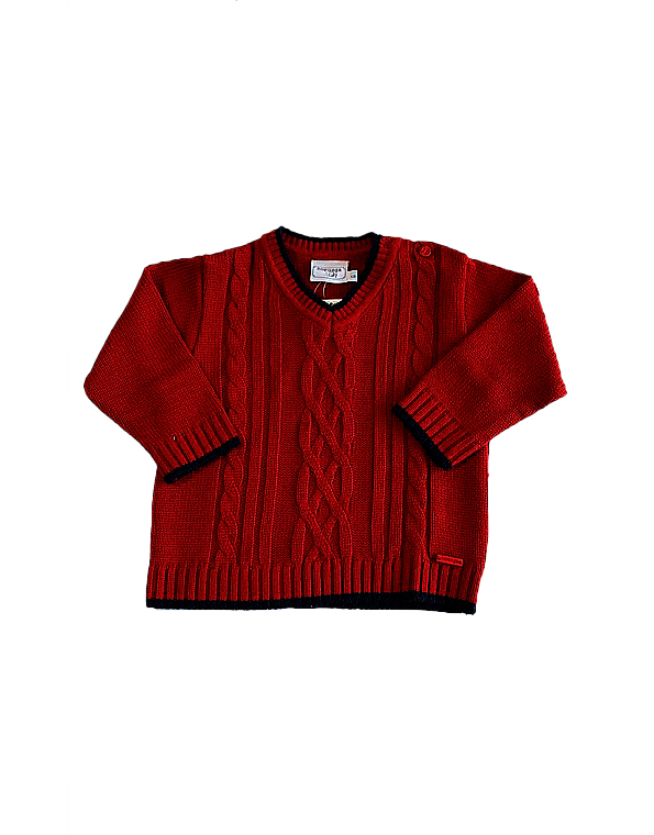 Busa-bebe-em-tricot-trabalhado-decote-V-masculino-Noruega-Carambolina-25100.jpg
