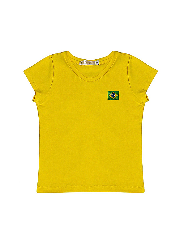 Camiseta-manga-curta-Brasil-com-bandeira-bordada-infantil-e-juvenil-feminina-Ser-Garota-Carambolina-32308.jpg