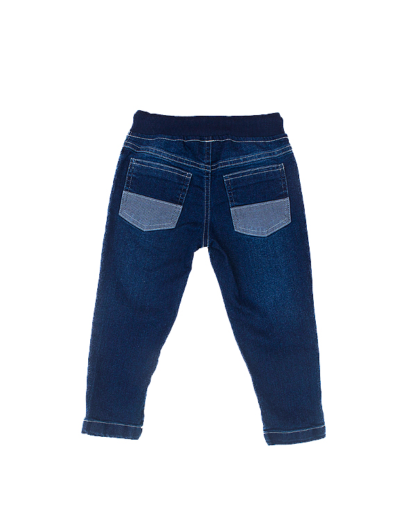 Calça-jeans-com-cós-de-elástico-infantil-masculina—Have-Fun—Carambolina—32650-costas