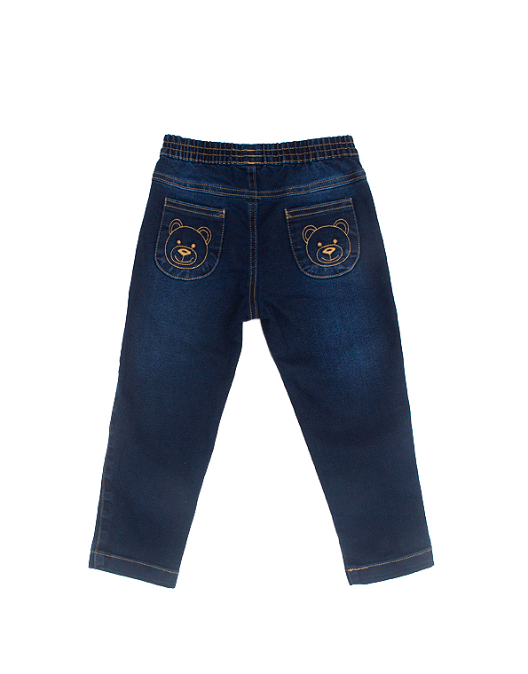 Calça-jeans-infantil-feminina-com-bordado-de-ursinhos—Have-Fun—Carambolina—32651-costas