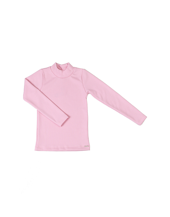 Camiseta-gola-alta-infantil-e-juvenil-unissex-flanelada—Have-Fun—Carambolina—32691-rosa