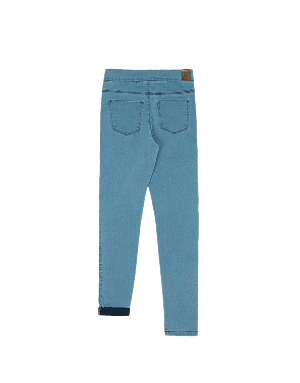 Calça-jeans-infantil-feminina-estique-se-90%-elastano—Alakazoo—Carambolina—32893-azul-costas