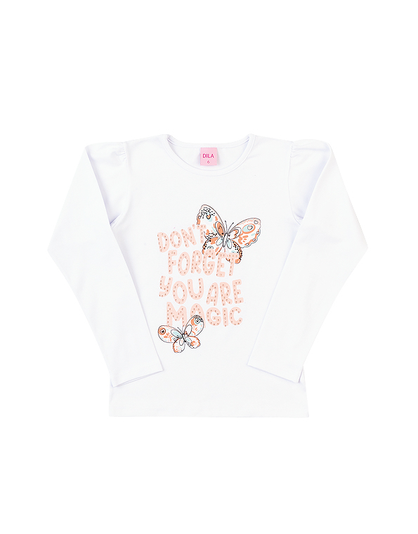 Camiseta-manga-longa-infantil-feminina-branca-borboletas-com-brilhos—Dila—Carambolina—32786