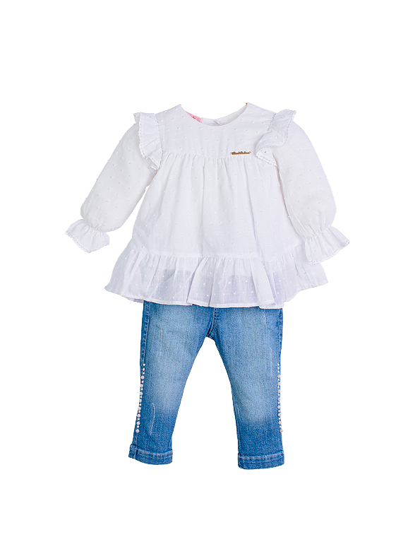 Conjunto-bata-laise-e-calça-jeans-bordada-infantil-feminino—Linna-Valentinna—Carambolina—32919