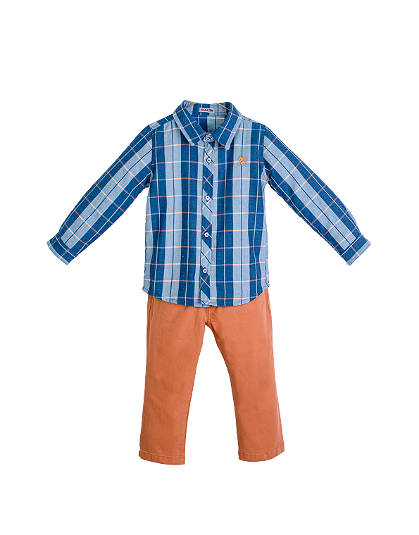 Conjunto-camisa-flanelada-e-calça-sarja-infantil-masculino-xadrez—DNM—Carambolina—32928