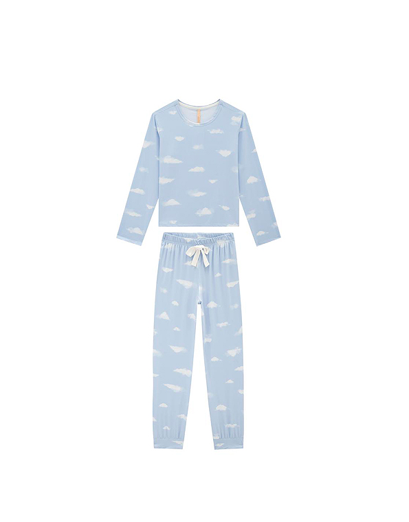Pijama-nuvem-em-malha-aveludada-juvenil-feminino –Alakazoo—Carambolina—32897