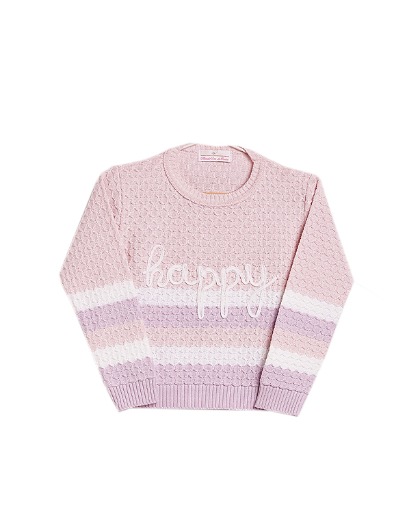 Blusa-de-tricot-infantil-feminina-rosa-com-aplicação—Mundo-Faz-de-Conta—Carambolina—33011