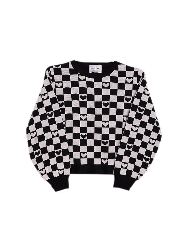 Blusa-de-tricot-juvenil-feminina-corações-preta—Mundo-Faz-de-Conta—Carambolina—33013