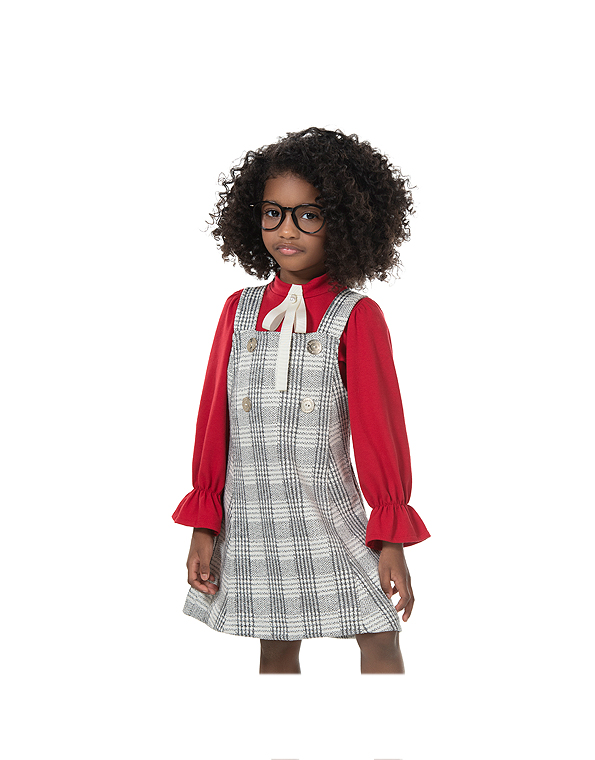 Vestido-em-lã-e-camiseta-mnaga-longa-infantil-xadrez—Bika—Carambolina—33118-modelo