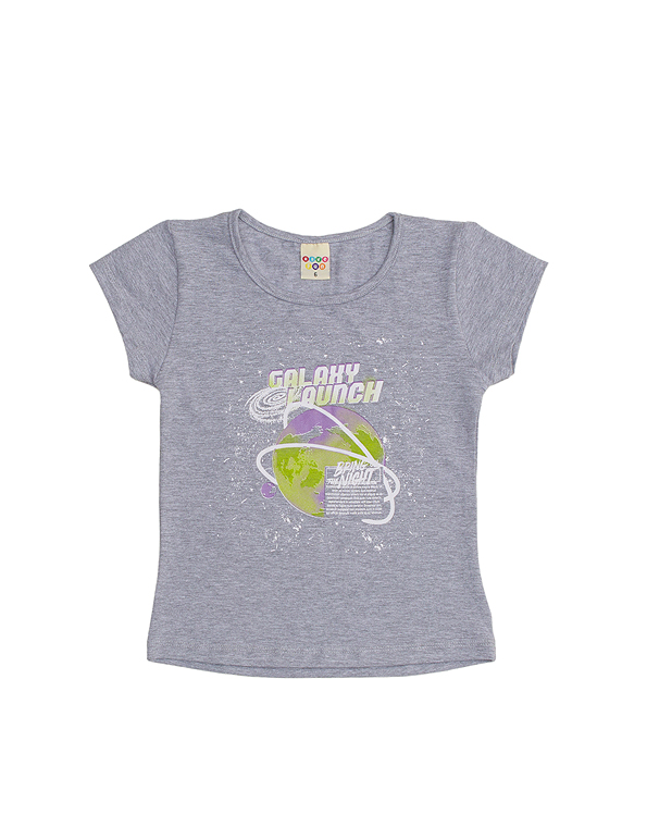 Camiseta-manga-curta-com-estampa-infantil-e-juvenil-feminina-cinza—Have-Fun—Carambolina—33414