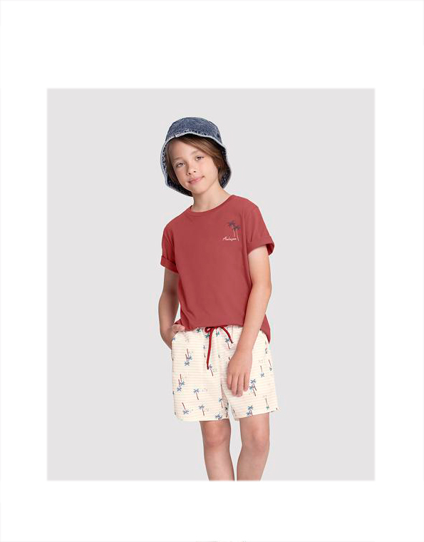 Conjunto-bermuda-de-microfibra-estampada-e-camiseta-infantil-e-juvenil-masculino—Alakazoo—Carambolina—33465-modelo