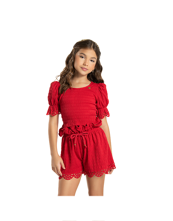Conjunto-cropped-com-babados-e-short-clochard-infantil-feminino-vermelho—Bika—Carambolina—33522-modelo