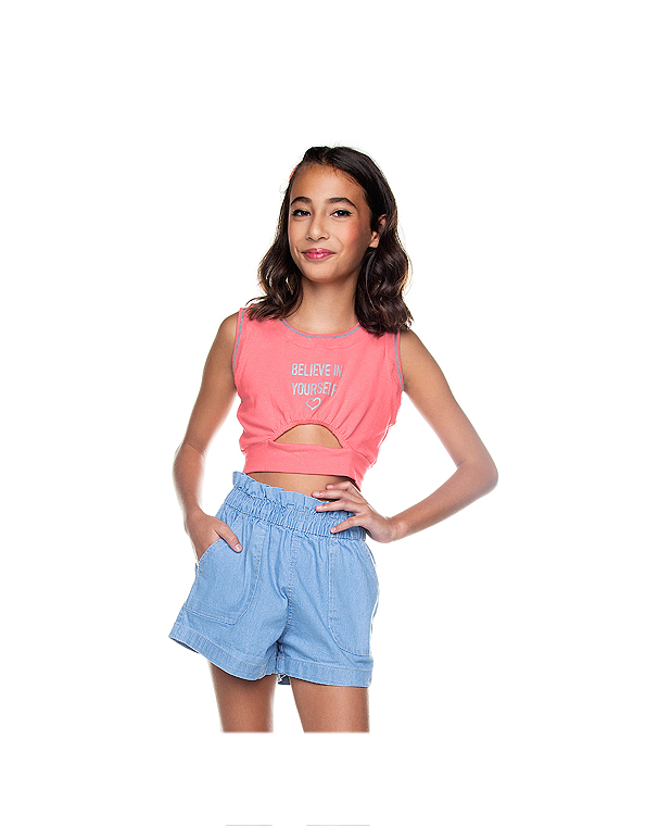 Conjunto-de-short-jeans-e-cropped-regata-com-recortes–infantil-e-juvenil-feminino—Have-Fun—Carambolina—33418-modelo