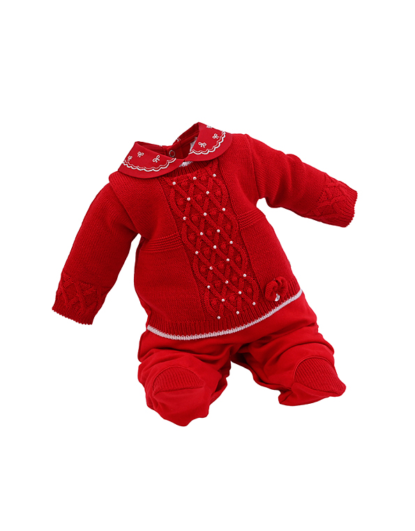 Macacão-feminino-com-tricot-com-aplicação-de-pérolas-vermelho-e-gola-bordada—Beth-Bebê—Carambolina—33282