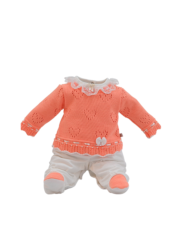 Macacão-feminino-com-tricot-e-detalhe-de-renda-na-gola—Beth-Bebê—Carambolina—33275-laranja
