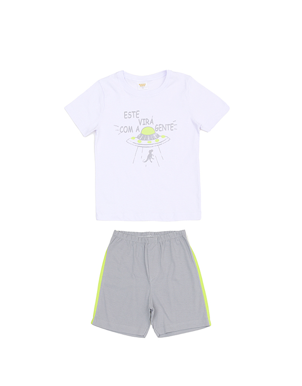 Pijama-curto-infantil-e-infanto-juvenil-masculino-brilha-no-escuro—Have-Fun—Carambolina—33405-branco