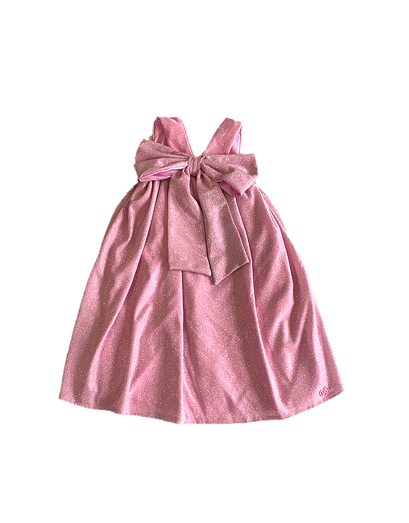 Vestido-regata-de-festa-rosa-em-lurex-com-laço-infantil—Mon-Sucré—Carambolina—33450