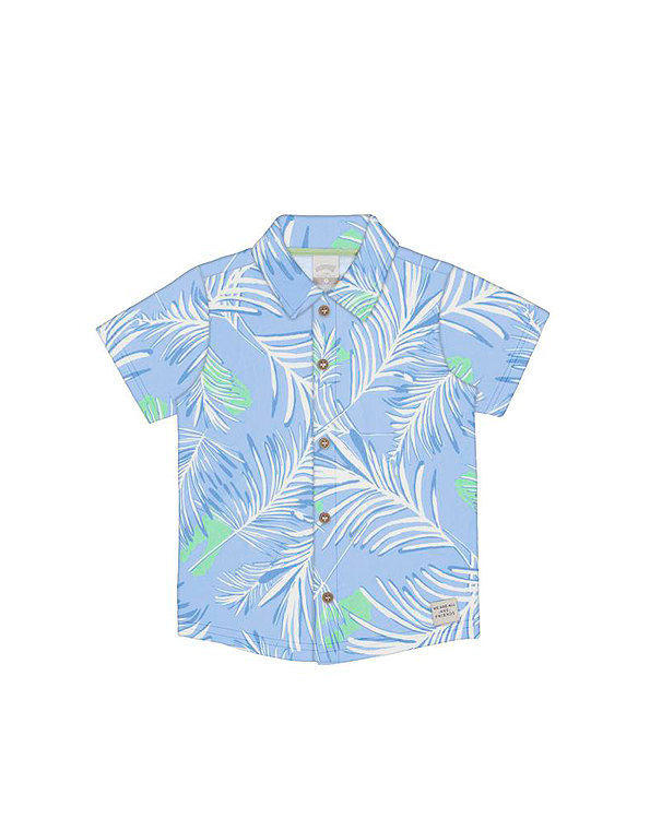 Camisa-manga-curta-infantil-masculina-estampa-de-folhagem—Alakazoo—Carambolina—33580