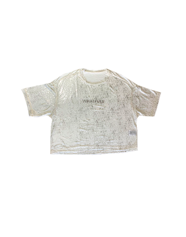 Camiseta-boxy-juvenil-feminina-off-white-com-metalizado—Poah-Noah—Carambolina—33722