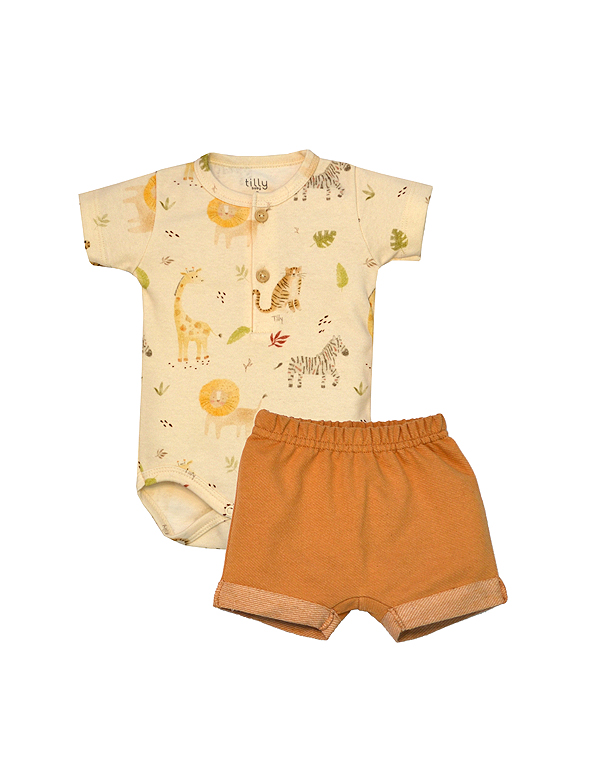 Conjunto-body-estampado-e-short-bebê-masculino-safari—Tilly-Baby—Carambolina—33550