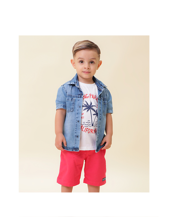 Conjunto-camisa-jeans-com-regata-e-bermuda-peças-infantil-masculino –Ser-Garoto—Carambolina-33707-modelo