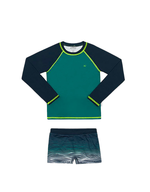 Sunga-e-camiseta-com-proteção-manga-longa-UV-infantil—Alakazoo—Carambolina—33626-verde