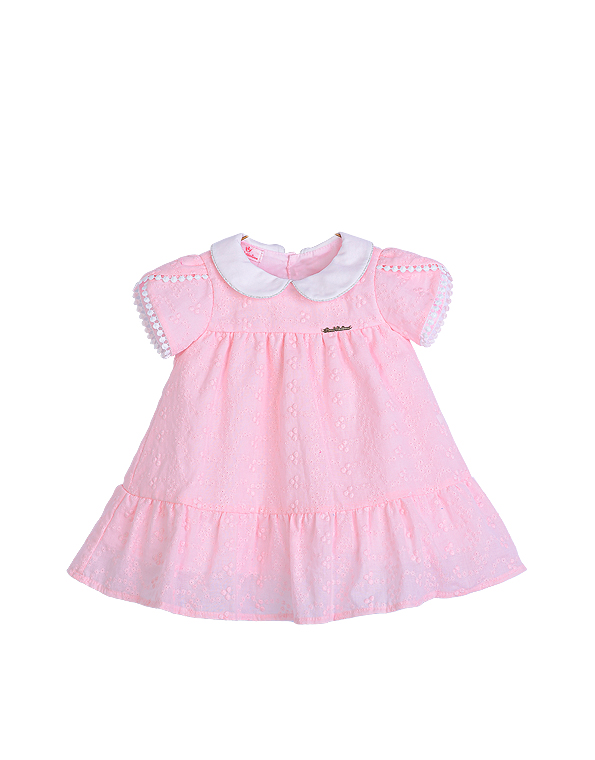 Vestido-laise-rosa-com-detalhe-e-brilho-na-gola-bebê—Linna-Valentinna—Carambolina—33324