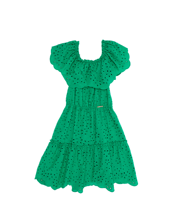 Vestido-laise-infantil-e-juvenil-verde –Ser-Garota—33745