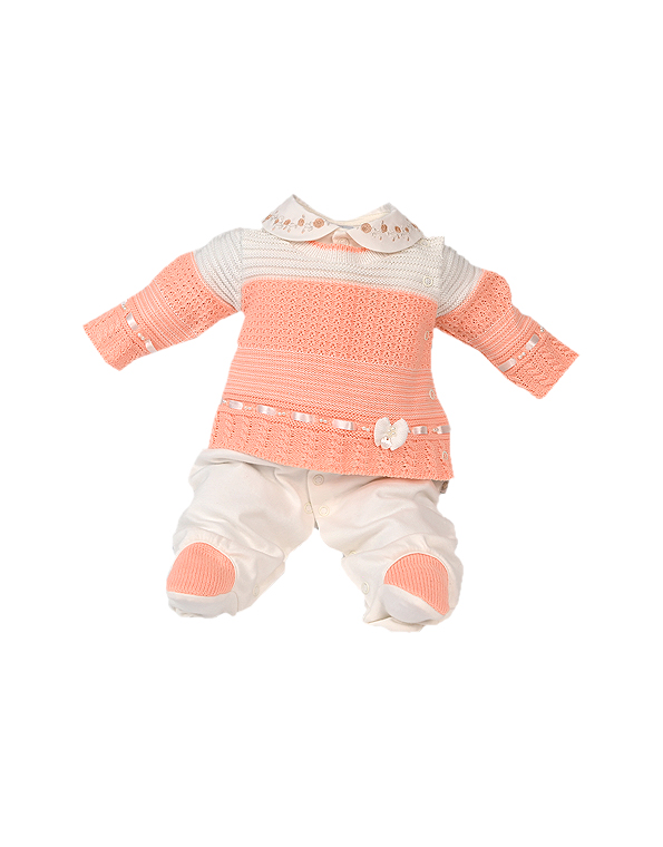 Macacão-em-plush-com-tricot-e-gola-bordada-feminino-laranja—Beth-Bebê—Carambolina—33849