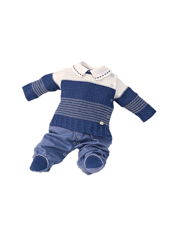 Macacão-em-plush-e-tricot-azul-jeans-masculino—Beth-Bebê—Carambolina—33854