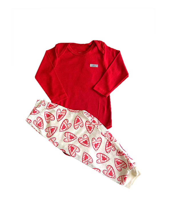 Pijama-calça-estampada-e-body-manga-longa-infantil-feminino—Have-Fun—Carambolina—24986
