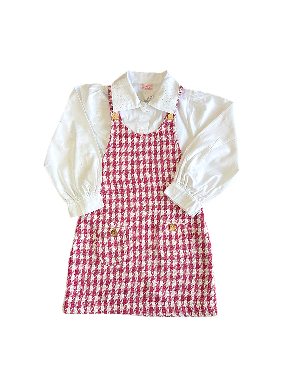 Vestido-e-camisa-com-strss-na-gola-infantil-pink—Linna-Valentinna—Carambolina—33865