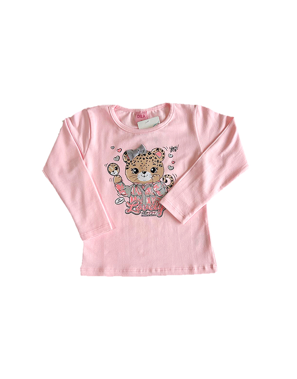 Camiseta-manga-longa-com-glitter-e-laço-infantil-feminina-rosa—Dila—Carambolina—34053