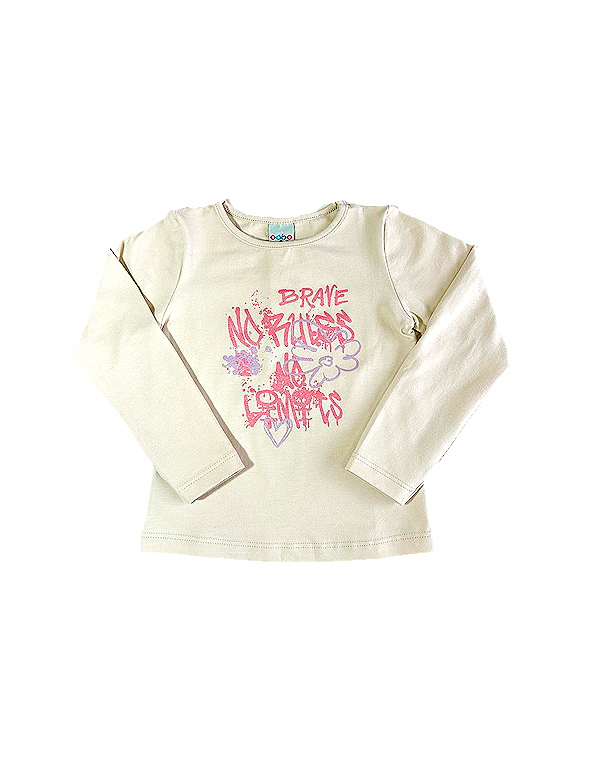 Camiseta-manga-longa-estampada-com-glitter-infantil-feminina-cru—Have-Fun—Carambolina—34038