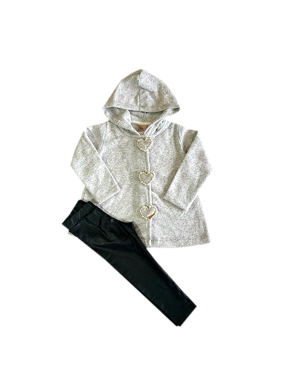 Conjunto-casaco-em-bucle-com-botões-e-calça-em-cirré–infantil-feminino –Bika—Carambolina—33968