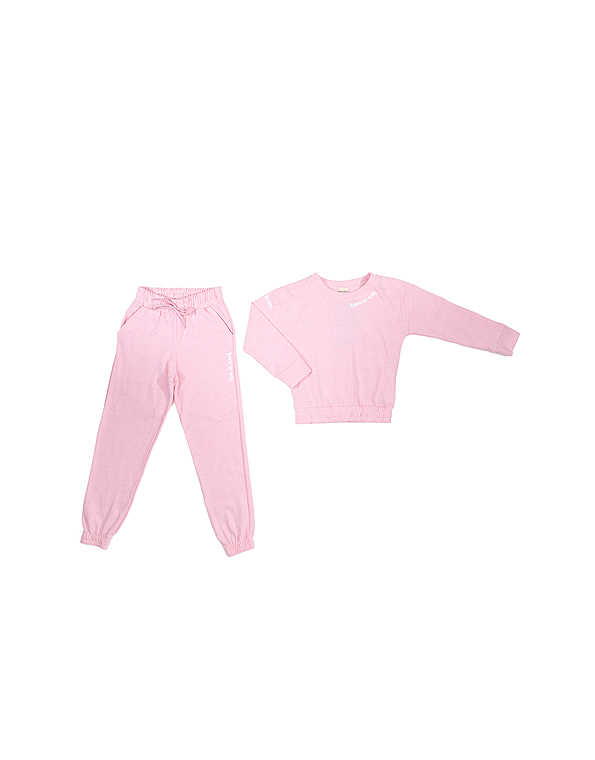 Conjunto-de-moletom-felpado-infantil-feminino-rosa—Have-Fun—Carambolina—34030