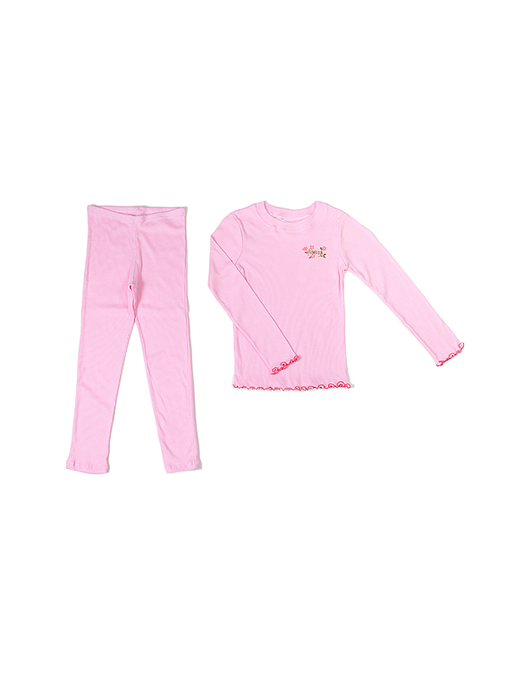 Pijama-infantil-e-juvenil-feminino-canelado-com-calça-estilo-legging-rosa—Have-Fun—Carambolina—34020
