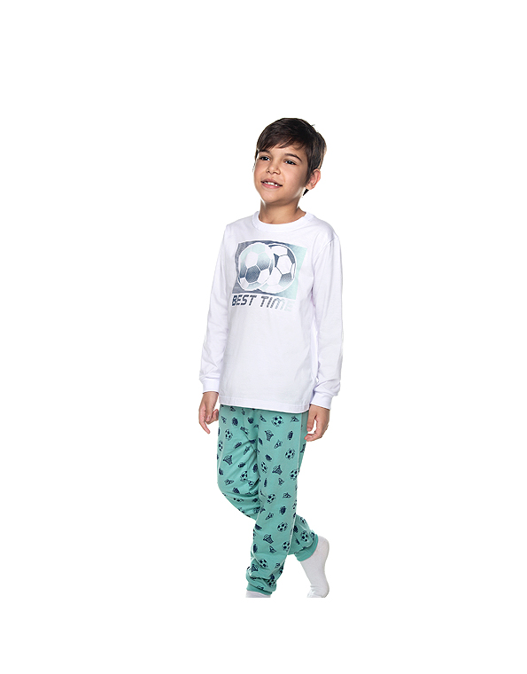 Pijama-longo-com-calça-felpada-estampada-infantil-e-infanto-juvenil-masculino-futebol—Have-Fun—Carambolina—34010-modelo