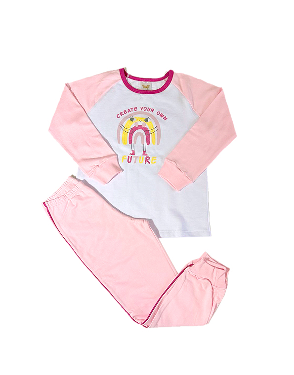 Pijama-longo-felpado-infantil-e-infanto-juvenil-moletom-feminino—Have-Fun—Carambolina—34029-rosa