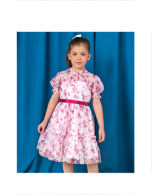 Vestido-de-festa-recoberto-em-tule-com-borboletas-e-cinto-faixa-infantil-pink—Bambolinna—Carambolina—33941-modelo