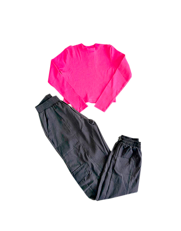Conjunto-calça-jogger-e-blusa-canelada-manga-longa-infantil-e-infanto-juvenil-feminino –Dway—Carambolina—34244