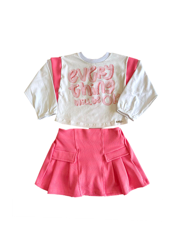 Conjunto-saia–blusa-com-brilhos-manga-longa-infantil-pink—Mon-Sucré—Carambolina—34345