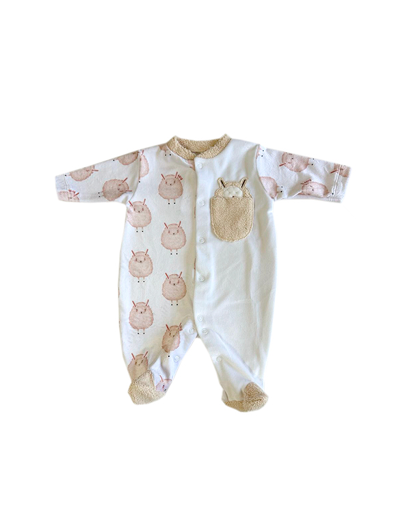 Macacão-em-plush-bebê-unissex-com-bordados-ovelhas—Tilly-Baby—Carambolina—34180