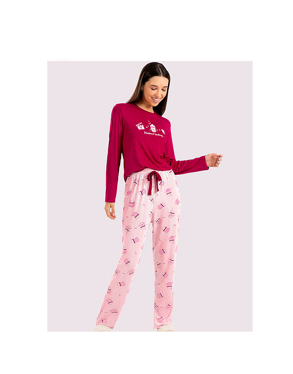 Pijama-em-malha-infantil-e-infanto-juvenil-feminino-estampado—Lunender—Carambolina—34133-pink–modelo