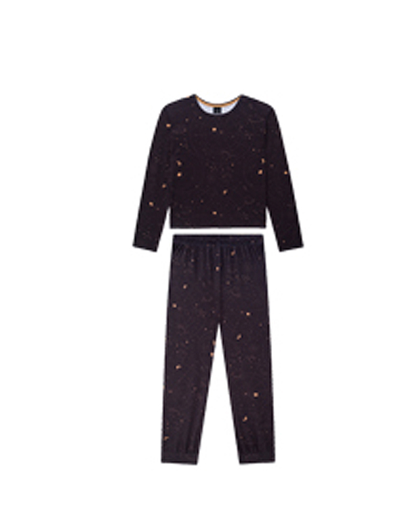 Pijama-manga-longa-em-malha-aveludada-estampado-juvenil-feminino—Alakazoo—Carambolina—34309-preto