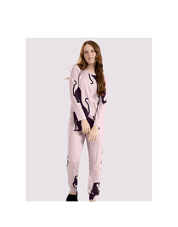 Pijama-manga-longa-em-malha-aveludada-estampado-juvenil-feminino—Alakazoo—Carambolina—34309-rose-modelo