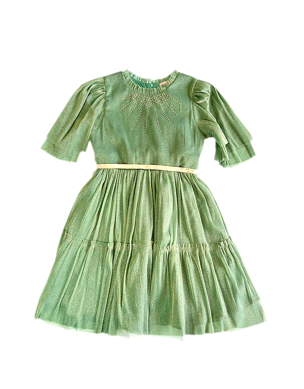 Vestido-em-tule-com-fios-metalizados-e-aplicação-de-brilhos-verde-infantil—Bambolinna—Carambolina—34416