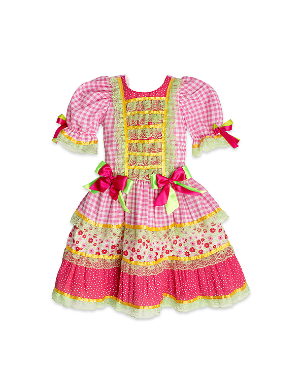 Vestido-junino-infantil-rosa-com-laços-e-renda—Carambolina—34390