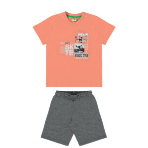 Conjunto-bermuda-de-moletom-e-camiseta-com-estampa-infantil-e-juvenil-masculino-skate—Have-Fun—Carambolina—34638