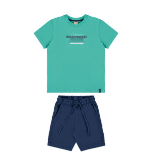 Conjunto-bermuda-de-moletom-e-camiseta-com-estampa-infantil-e-juvenil-masculino-verde—Have-Fun—Carambolina—34635